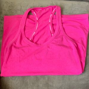 Lightly Used Hot pink Lululemon Shirt